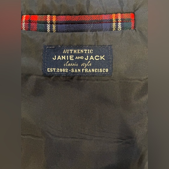 Janie and Jack Plaid Vest and Pants Set - Picture 4 of 7